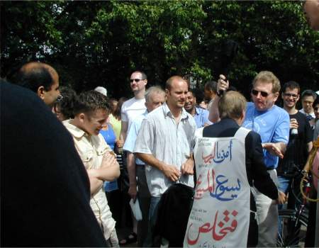 Speaker at Hyde Park