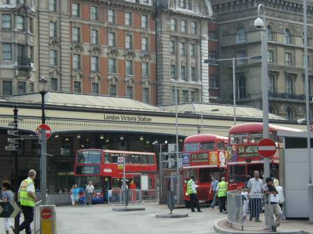 London's Victoria Station